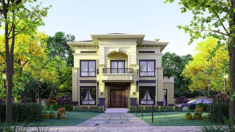 南川中式合院住宅，开放庭院与邻里乡亲更亲近